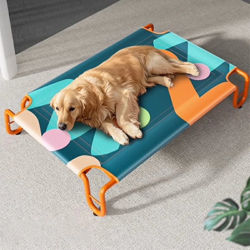 ペット用 ドッグベッド 犬 猫 対応 通年使用 防虫防カビ メッシュ涼席 洗える 折りたたみ式 ペットハウス