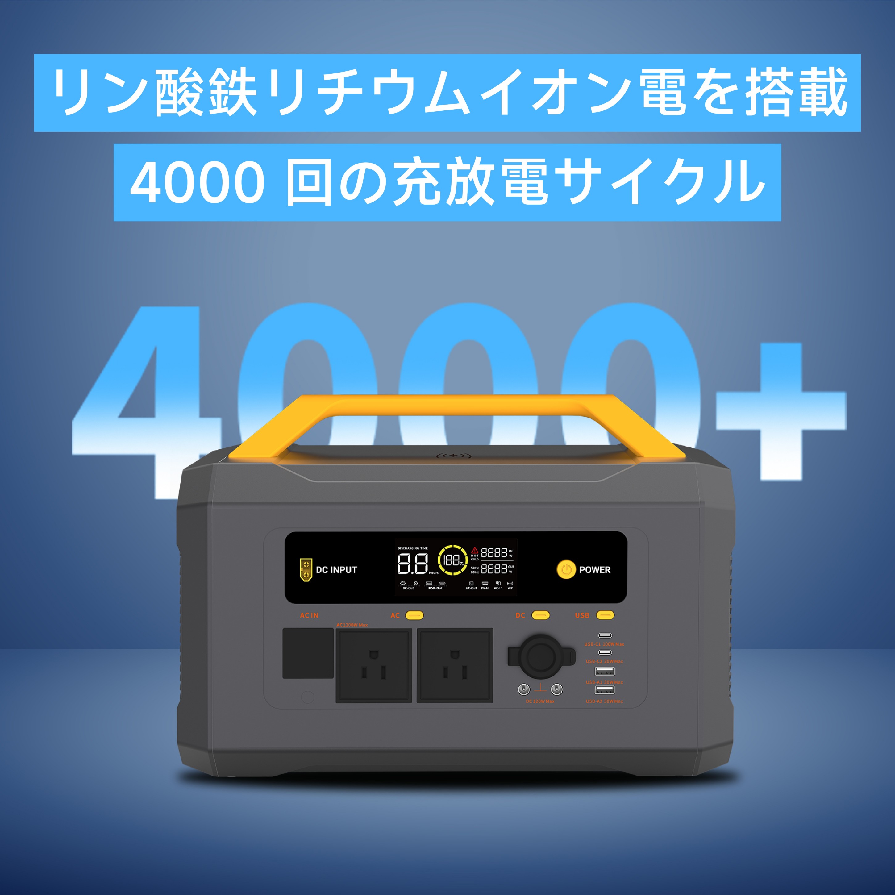 �ݡ����֥��Ÿ� 1026Wh ������ ������ �ݡ����֥�Хåƥ꡼ �ɺ� ȯ�ŵ� ���� ���� 100V ������ ������Ÿ� ����� �ݡ����֥� �Хåƥ꡼ �Ÿ�