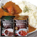 国内産野菜で作ったベジタリアンのためのカレー2種4食セット(野菜カレー中辛・根菜カレー中辛 各2食分)