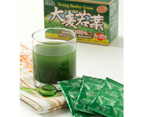 100％鹿児島県産原料使用　大麦若葉　3g×30包　青汁