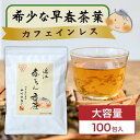 【100包】カフェインレス 早春茶葉限定 赤ちゃん番茶 ティーバッグ 100包×2g 希少な早春摘み 番茶 中川誠盛堂 ほうじ茶 1人用 赤ちゃん お茶 水出し 近江 赤ちゃん番茶