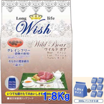 EBbVWish Ch{A 1.8Kg(300g~6)hbOt[h@p[pX 