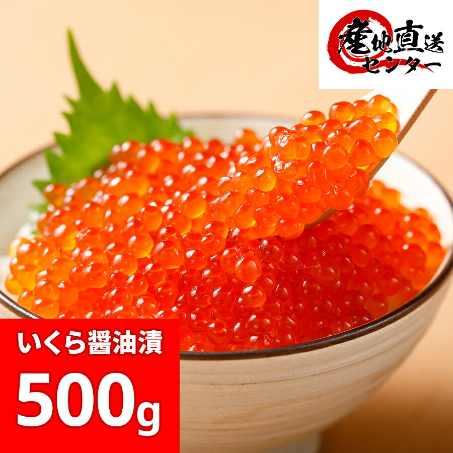 いくら 醤油漬け 500g 北海道産 250g×2