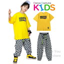 ヒップホップ ダンス衣装 キッズ セットアップ キッズダンス衣装 ファッション シャツ チェックパンツ 男の子 ガールズ K-POP 韓国 ダンスウェア