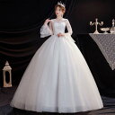 花嫁 ウエディングドレス 二次会ドレス 結婚式 格安 ウエディングドレス 披露宴 二次会 結婚式 イベント 演奏会 発表会 フォーマルドレス 編み上げタイプ 白...