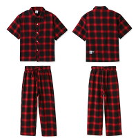 子供キッズダンス衣装ヒップホップチェック柄上下セッアップジャケットチェック柄ファッション韓国風tシャツサルエルパンツショートパンツジャズHIPHOP体操服jazz単品販売110/120/130/140/150/160/170cm