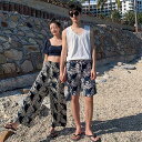 ペアルック 夫婦 親子 恋人 彼氏 彼女 おそろい お揃い カップル ペアルック レディース メンズ カップル 大きいサイズ ショートパンツ ビキニ サーフパン...