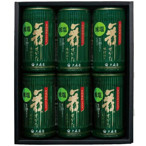 【香典返し 送料無料】 海苔 ギフト 大森屋 味付け海苔 味付海苔 味のり 減塩 舞すがた 卓上 6個 セット 詰め合わせ ご飯のお供 食卓 食品 常温 引き出物 四十九日 引出物 お返し 喪中 法事 お供え物 満中陰志 忌明け 49日 挨拶状 粗供養 品物 お礼 GA-30G 【香典返し 送料無料】 海苔 ギフト 大森屋 味付け海苔 味付海苔 味のり 減塩 舞すがた 卓上 6個 セット 詰め合わせ ご飯のお供 食卓 食品 常温 引き出物 四十九日 引出物 お返し 喪中 法事 お供え物 満中陰志 忌明け 49日 挨拶状 粗供養 品物 お礼 GA-30G