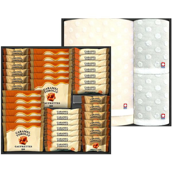 樂天商城 - 【香典返し 送料無料】 スイーツ お菓子 ギフト 焼き菓子 洋菓子 Caramel Torolly キャラメルスイーツ 今治タオル セット 詰め合わせ 個包装 食品 引き出物 四十九日 引出物 お返し 喪中 法事 お供え物 満中陰志 忌明け 49日 挨拶状 粗供養 品物 お礼 KR101