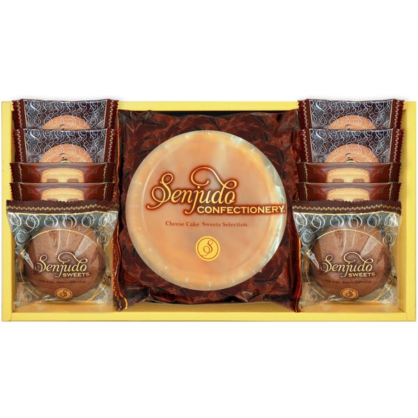 Gift Sets - 【香典返し 送料無料】 スイーツ お菓子 ギフト 焼き菓子 洋菓子 チーズケーキ & クッキー セット 詰め合わせ 千寿堂 個包装 食品 食べ物 おしゃれ 引き出物 四十九日 引出物 お返し 喪中 法事 お供え物 満中陰志 忌明け 49日 挨拶状 粗供養 品物 お礼 SS-25R