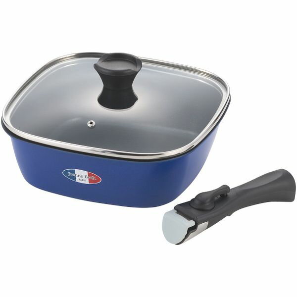 【香典返し 送料無料】 キッチン用品 調理器具 ギフト 片手鍋 ジャンヌエコール 着脱ハンドル角型深鍋 24cm 台所用品 日用品 雑貨 引き出物 四十九日 引出物 お返し 喪中 法事 お供え物 満中陰志 忌明け 49日 挨拶状 粗供養 品物 お礼 JE-126