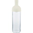 【香典返し 送料無料】 ハリオ キッチン用品 ギフト 水差し ピッチャー 茶ポット カラフェ HARIO フィルターインボトル 台所用品 日用品 雑貨 引き出物 四十九日 引出物 お返し 喪中 法事 お供え物 満中陰志 忌明け 49日 挨拶状 粗供養 品物 お礼 FIB-75-W