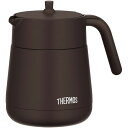【香典返し 送料無料】 サーモス キッチン用品 調理器具 ギフト THERMOS ティーポット 700ml 台所用品 日用品 雑貨 引き出物 四十九日 引出物 お返し 喪中 法事 お供え物 満中陰志 忌明け 49日 挨拶状 粗供養 品物 お礼 TTE-700BW
