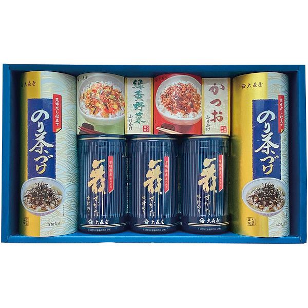 【香典返し 送料無料】 海苔 味付け海苔 味付海苔 味のり ギフト 大森屋 有明海産 舞すがた ふりかけ 茶漬け セット 詰め合わせ 食品 ご飯のお供 引き出物 四十九日 引出物 お返し 喪中 法事 お供え物 満中陰志 忌明け 49日 挨拶状 粗供養 品物 お礼 NTF-30G