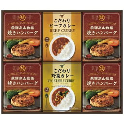 【香典返し 送料無料】 カレー ギフト 焼きハンバーグ こだわりカレー セット 詰め合わせ 肉料理 レトルト 常温 保存食 惣菜 食品 食べ物 引き出物 四十九日 引出物 お返し 喪中 法事 お供え物 満中陰志 忌明け 49日 挨拶状 粗供養 品物 お礼 BHF-EJR