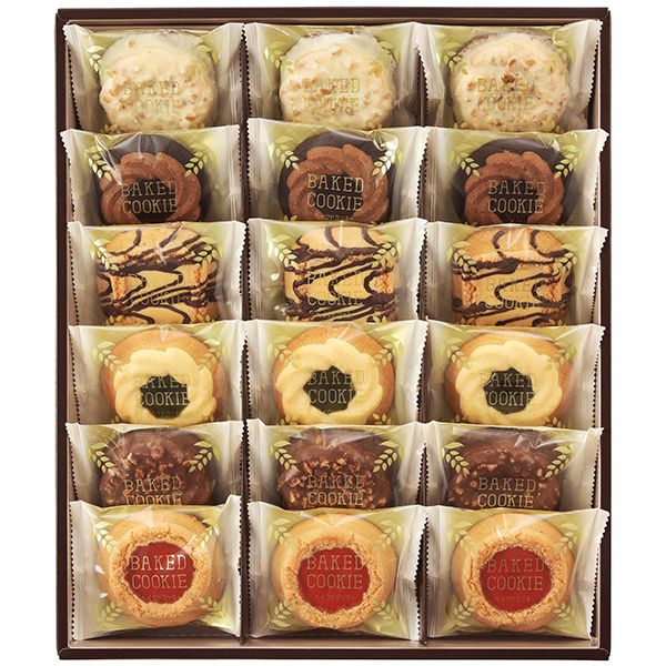 【香典返し 送料無料】お菓子 詰め合わせ 中山製菓 ベイクドクッキー (ロシアケーキ) 18個入 スイーツ チョコレート セット クッキー 焼き菓子 洋菓子 ギフト BCP-18 (6) 引き出物 四十九日 お供え 一周忌 お返し 喪中 法事 お供え物 満中陰志 忌明け 49日 挨拶状 品物 お礼のサムネイル