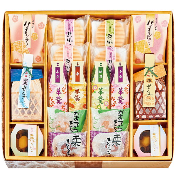 【香典返し 送料無料】 スイーツ 和菓子 ギフト 河内駿河屋 かがやき庵 お菓子 セット 詰め合わせ まんじゅう ようかん おやつ 個包装 食品 引き出物 四十九日 引出物 お返し 喪中 法事 お供え物 満中陰志 忌明け 49日 挨拶状 粗供養 品物 お礼 KG-30