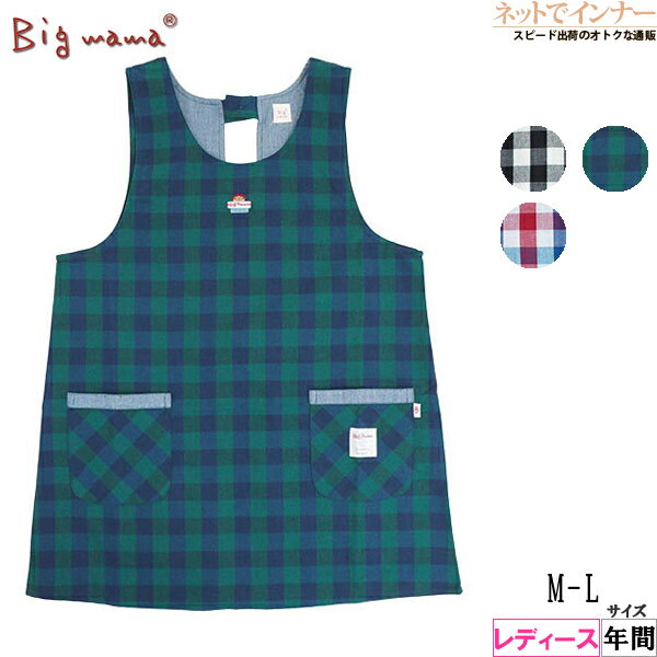 Big mama(�ӥå��ޥ�)��󷿥��ץ��� �����å��� ��������ɳ������ ǯ�� BM249[M-L������]