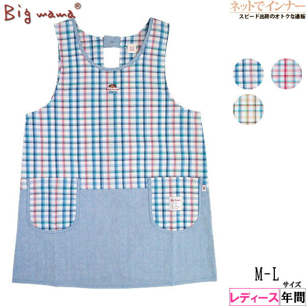 Big mama(�ӥå��ޥ�) ��󷿥��ץ��� �����å���̵���� ��������ɳ������ ǯ�� BM253[M-L������]