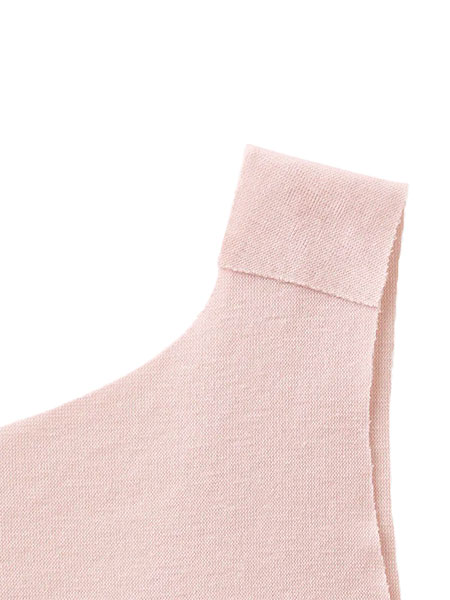 GUNZE(グンゼ)キレイラボ さらさら強撚綿 レディース 完全無縫製ラン型インナー(パッド付) 夏用 KL7458N[M、L、LLサイズ]