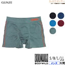 GUNZE(O[)BODYWILD Y {NT[pc(OƂ) 3D-BOXER TChC N BWS852A[MALALLTCY]