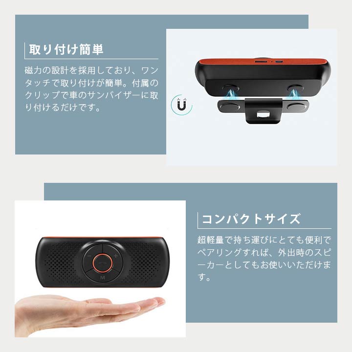 Line通話対応gpsナビゲーションgoogleアシスタントとsiriをサポート 最新版 車載用 Bluetooth スピーカー ワイヤレス ポータブル スピーカー ワイアレススピーカー スマホスピーカー 携帯スピーカー Bluetoothスピーカー 高音質 内蔵マイク 2台待ち受け通話 車