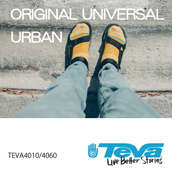 【送料無料】【TEVA】ORIGINAL UNIVERSAL URBAN　BLACK テバ オリジナル ユニバーサル メンズ 1004010