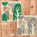 森田 miw 森のわが家 ウォッシュタオル morita miw かわいい 柄 ギフト