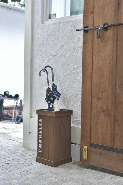 東谷 カサタテ 傘立て ブラウン W21.5×D21.5×H44 完成品 LFS-474BR