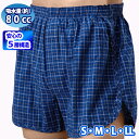 トランクス80 失禁パンツ 綿100% 日本製 尿漏れパンツ 尿もれパンツ 尿モレ 男性用 吸水量約80cc 消臭 5層構造 防水 吸水 抗菌 トランクス 介護...