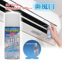 エアコン用消臭&防カビスプレー 爽風口 便利 カビ対策 臭い対策 悪臭 エアコン カビ 雑菌抑制 即効性 抗菌成分 消臭 持続性 液だれしない 日本製