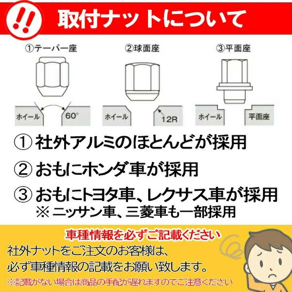 袋タイプ 【メッキ】ナット16個+盗難防止ロックナット4個セット ホイールとセット購入で同梱可能 2