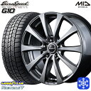 【2/18はP最大32.5倍】225/55R17 スバルXV フォレスター 2022年製 グッドイヤー アイスナビ7 MID ユーロスピード G10 メタリックグレー 17インチ 7.0J 5穴 100 スタッドレスタイヤホイール4本セット 送料無料