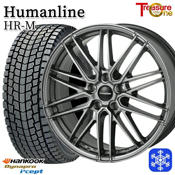 175/80R15 パジェロミニ 2025年製 ハンコック ダイナプロアイセプト RW08 トレジャーワン ヒューマンライン HRM GM 15インチ 6.0J 5H114.3 送料無料 冬タイヤホイール4本セット