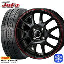 【取付対象】185/65R15 アクア ノート フィット 2022〜2023年製 ピレリ アイスゼロアシンメトリコ MONZA JPスタイル ジェファ BK 15インチ 5.5J 4穴 100 スタッドレスタイヤホイール4本セット 送料無料