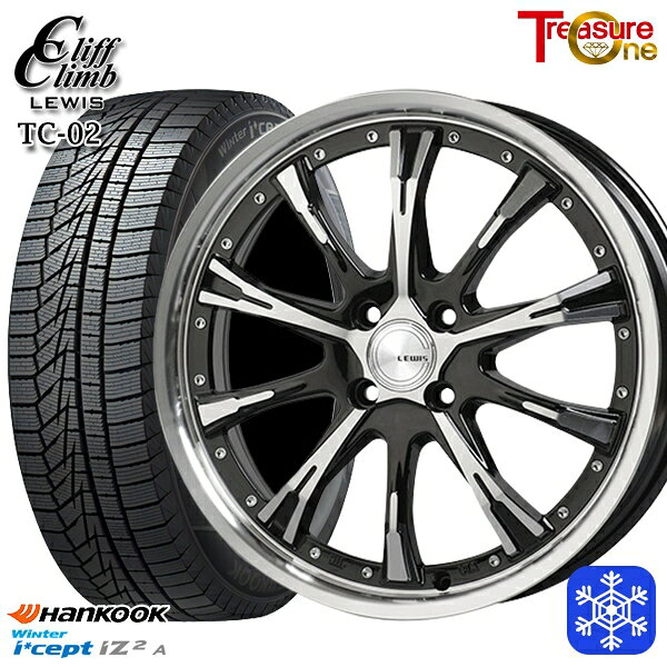 [クーポン対象商品]165/55R15 N-BOX タント 2025年製 HANKOOK ハンコック W626 トレジャーワン クリフクライムルイス TC02 15インチ 4.5J 4H100