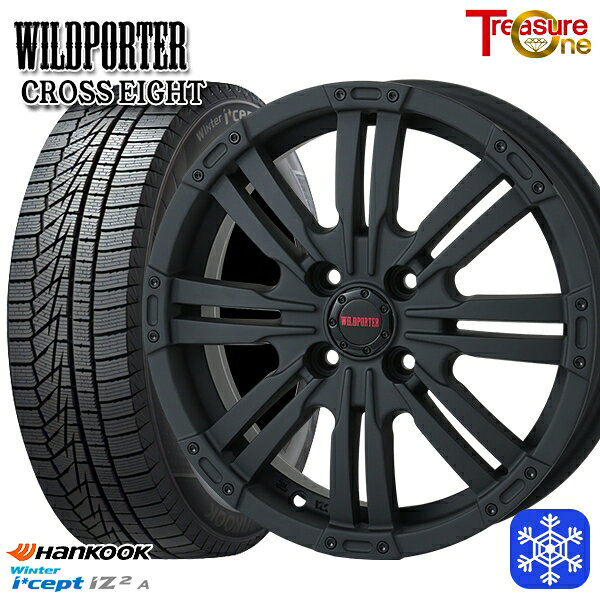 [クーポン対象商品]165/55R15 N-BOX タント 2025年製 HANKOOK ハンコック W626 トレジャーワン ワイルドポーター クロスエイト MBK 15インチ 4.5J 4H100 +43