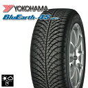 215/60R17 100V ヨコハマ ブルーアース 4S AW21 KYOHO ガレルナ ルフィーノ ブラックポリッシュ 17インチ 7.5J 5H100 オールシーズンタイヤホイールセット 2