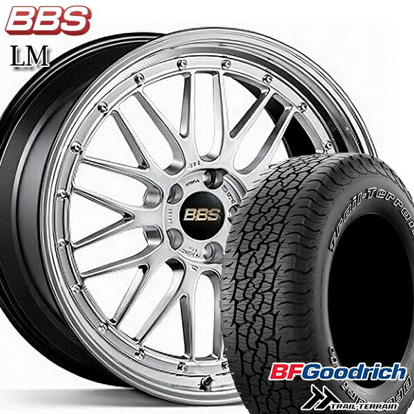 【取付対象】225/65R17 102T ORWL BFグッドリッチ トレールテレーン BBS LM DS-BKBD 17インチ 7.5J 5H114.3 サマータイヤホイールセット