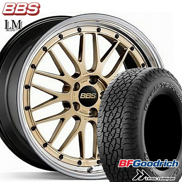 【取付対象】225/65R17 102T ORWL BFグッドリッチ トレールテレーン BBS LM GL-BKBD 17インチ 7.5J 5H114.3 サマータイヤホイールセット