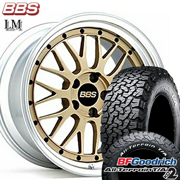 【取付対象】RAV4 245/65R17 111/108S RWL BFグッドリッチ オールテレーン T/A KO2 BBS LM GL-SLD 17インチ 7.5J 5H114.3 サマータイヤホイールセット