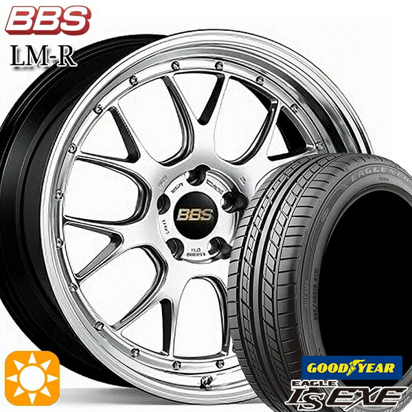 【取付対象】ノア ヴォクシー 215/35R19 85W XL グッドイヤー イーグル LSEXE BBS LM-R DS-BKBD 19インチ 8.5J 5H114.3 サマータイヤホイールセット