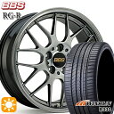 【取付対象】リーフ レヴォーグ 215/50R17 95W XL ウィンラン R330 BBS RG-R ダイヤモンドブラック(DB) 17インチ 7.0J 5H114.3 サマータイヤホイールセット