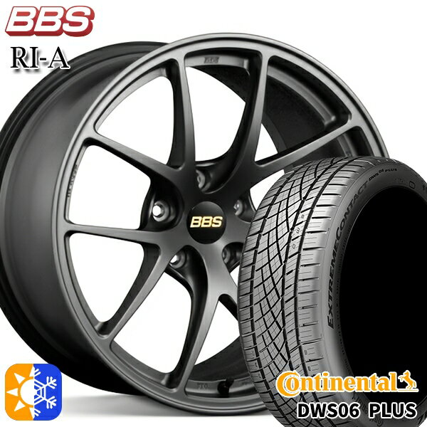 レクサスNX 235/55R18 100W コンチネンタル DWS06+ SUV BBS RI-A マットグレイ（MGR） 18インチ 8.0J 5H114.3 オールシーズンタイヤホイールセット