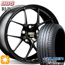 【取付対象】225/35R19 88Y XL ファルケン アゼニス FK520 BBS RI-D マットブラック（MB） 19インチ 8.5J 5H114.3 サマータイヤホイールセット