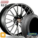 【取付対象】225/35R19 88W XL グッドイヤー イーグル LSEXE BBS RZ-D ダイヤモンドブラック（DB） 19インチ 8.5J 5H114.3 サマータイヤホイールセット