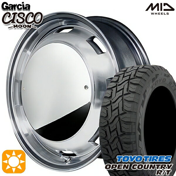 N-BOX 155/65R14 75Q トーヨー オープンカントリー R/T MID ガルシアシスコムーン メタリックグレーポリッシュ 14インチ 4.5J 4H100 サマータイヤホイールセット