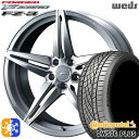 アルファード ヴェルファイア 235/50R18 97W コンチネンタル DWS06+ SUV Weds ウェッズ 鍛造 F ZERO FZ-3 ブラッシュド ...