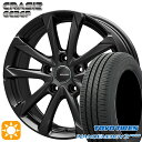 フラッシュクーポン対象★215/45R17 87W トーヨー ナノエナジー3プラス コーセイ クレイシズ GC36F グロッシーブラック 17インチ 7.0J 5H114.3 サマータイヤホイールセット