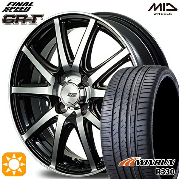 ں2,000OFFݥ195/45R16 84V XL  R330 MID եʥ륹ԡ GR- BP 16 6.0J 4H100 ޡۥ륻å